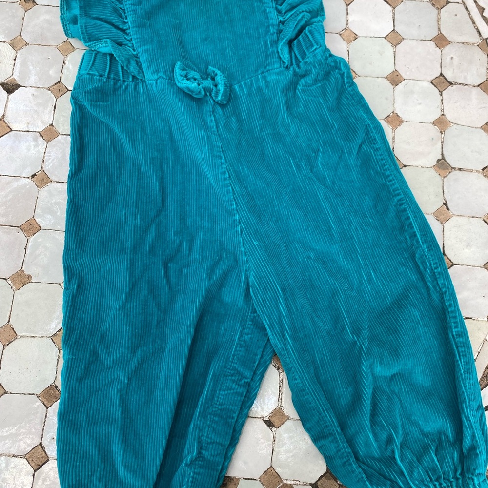 Teal Kids One Piece Bodysuit